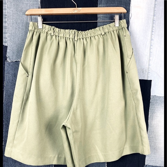 Vintage Lana Lee Elastic Back w/Pockets Walking Shorts Sz L/XL - Picture 2 of 7